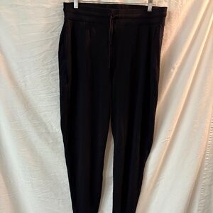 Wool& Aspen Joggers, Black, Sz L